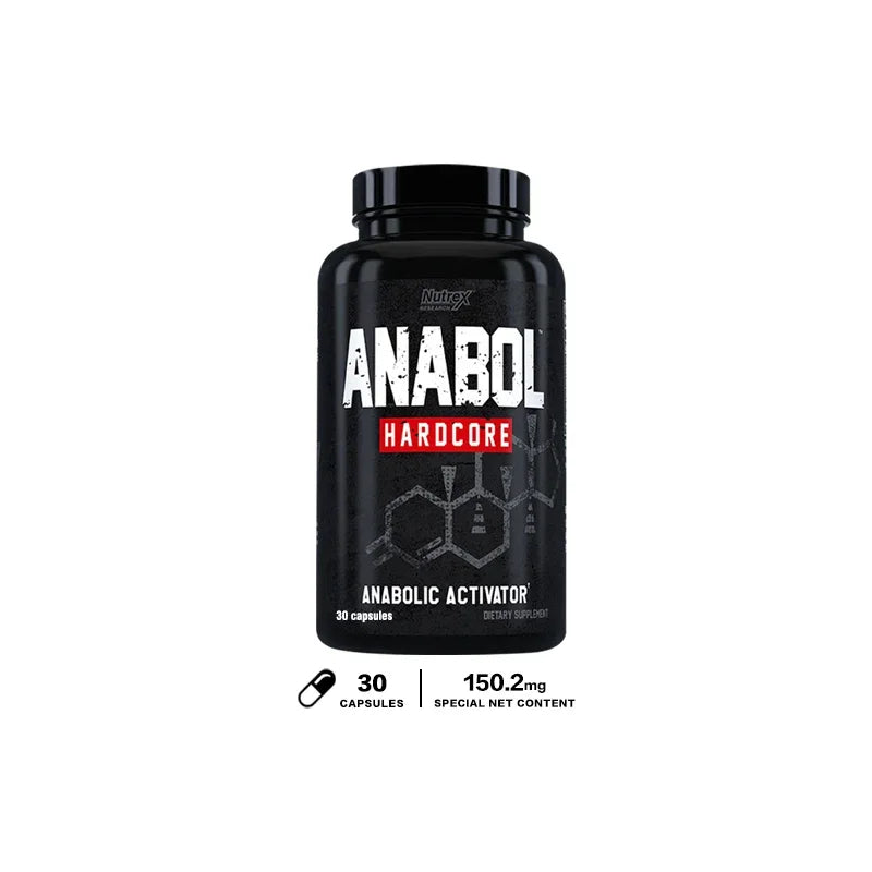 Muscle Supplement for Men, Dietary Capsules, Non-GMO