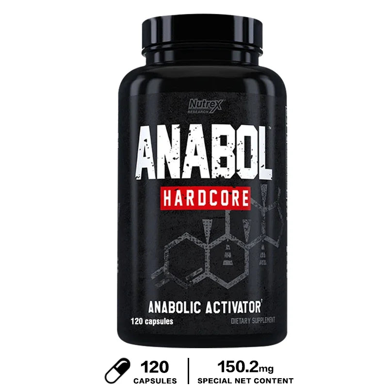 Muscle Supplement for Men, Dietary Capsules, Non-GMO